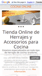 Mobile Screenshot of herrajescocinaonline.com